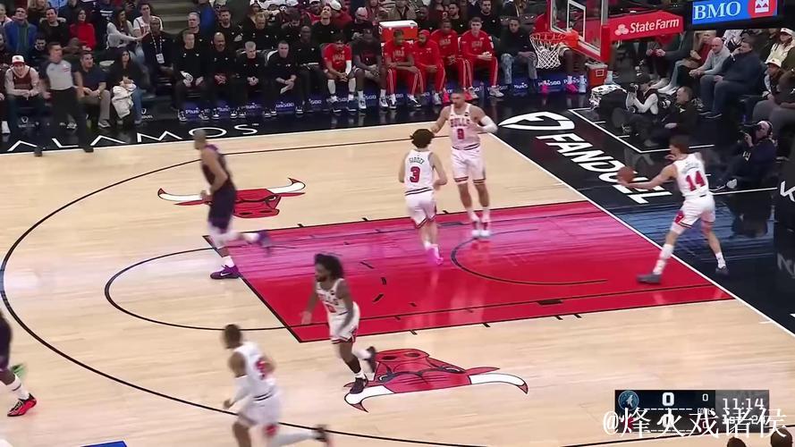 里德33+7 森林狼客场35分狂胜公牛